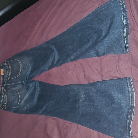 Judy Blue Dark Denim Flare Jeans - Picture 3 of 6